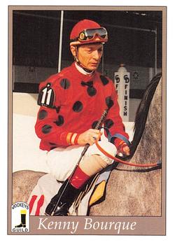 1996 Jockey Star Jockeys' Guild #57 Kenny Bourque Front